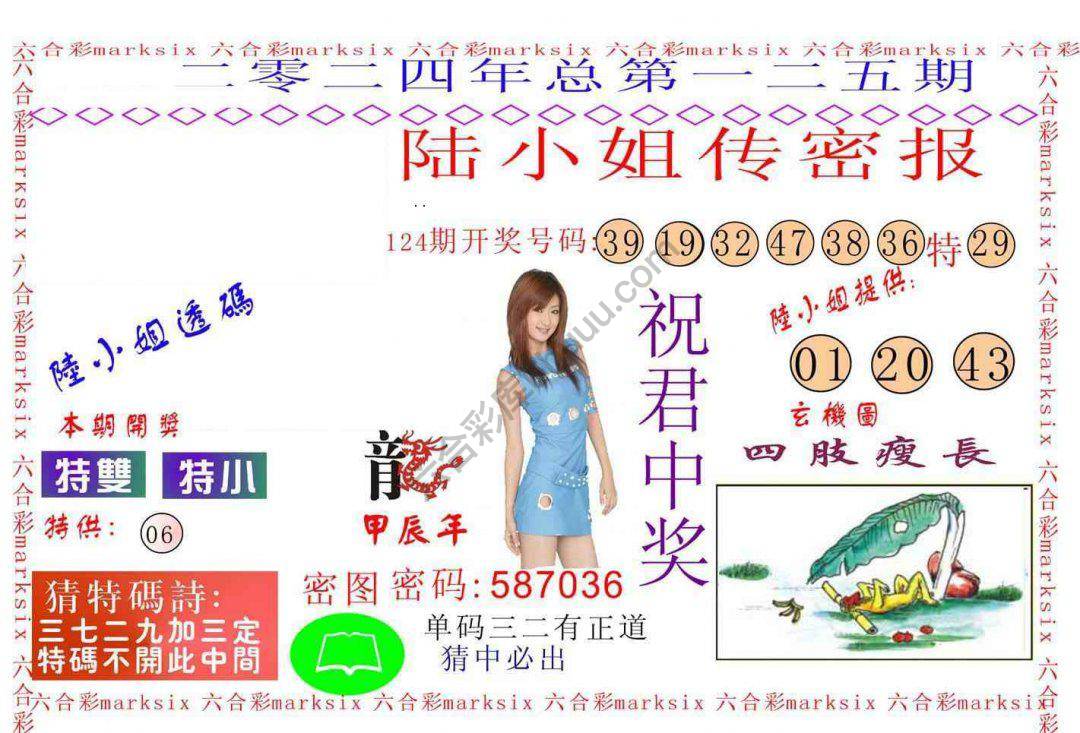 陆小姐传密