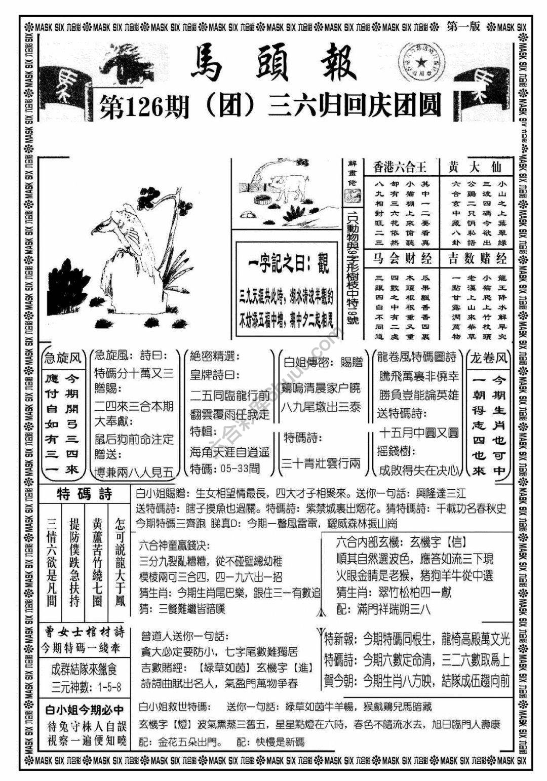 马头报