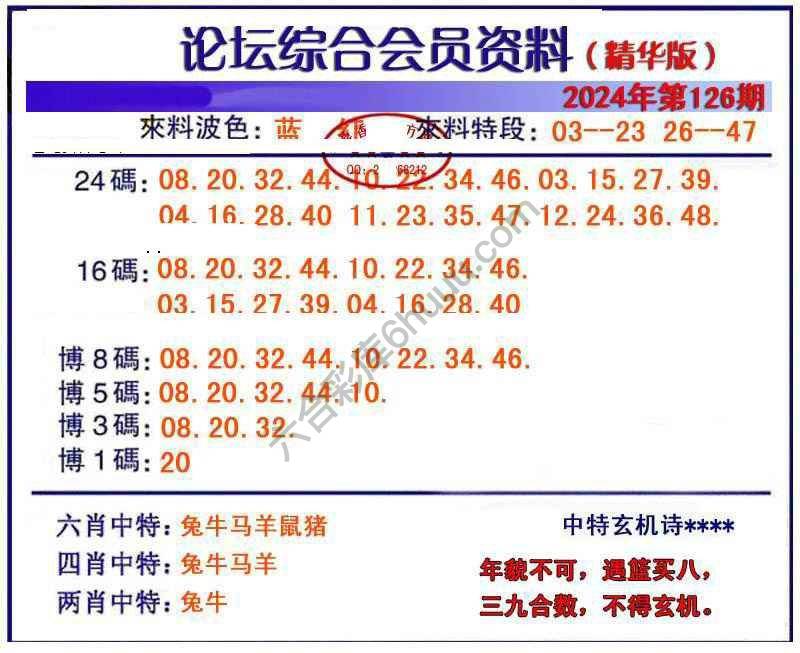 综合会员资料