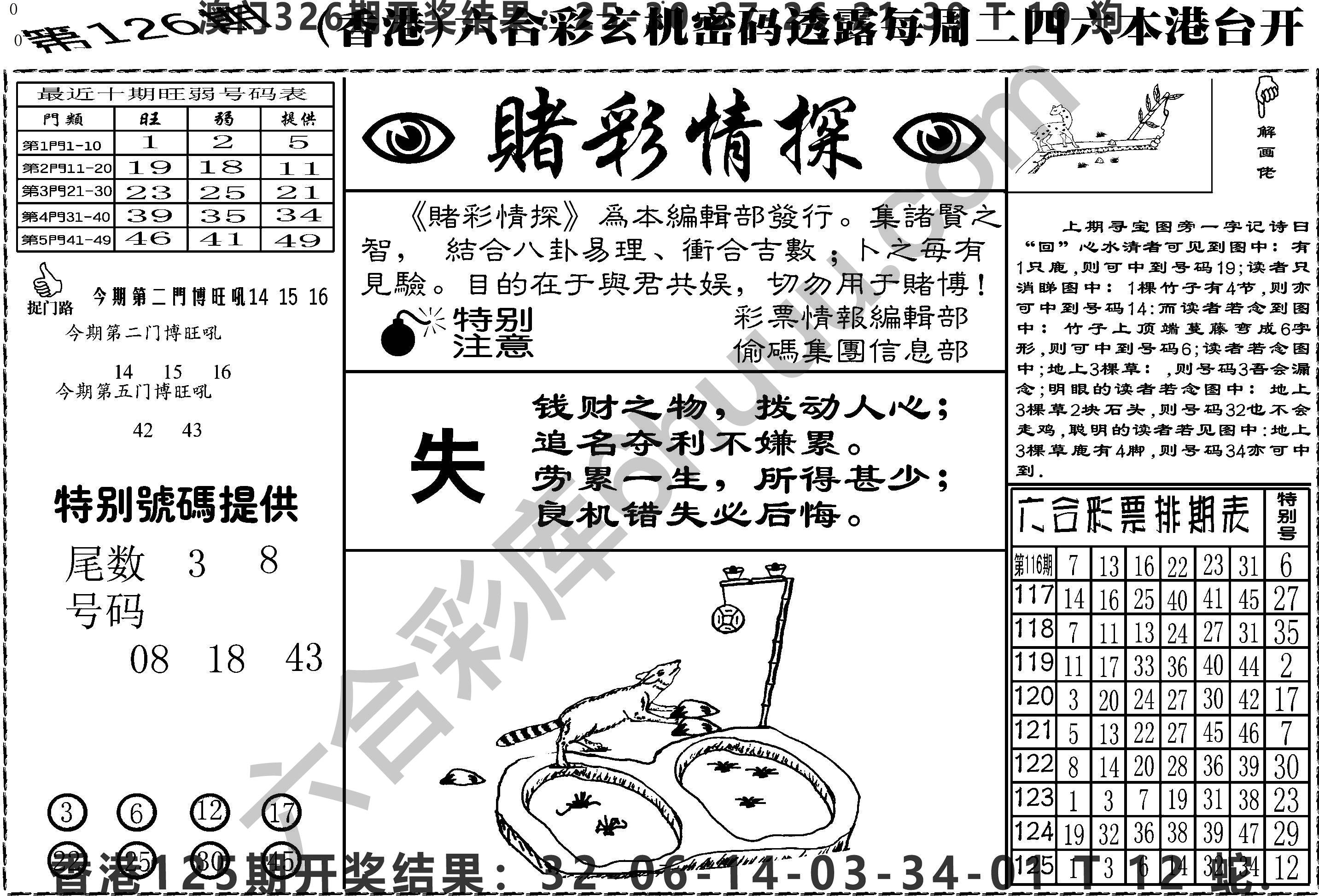 赌彩情探