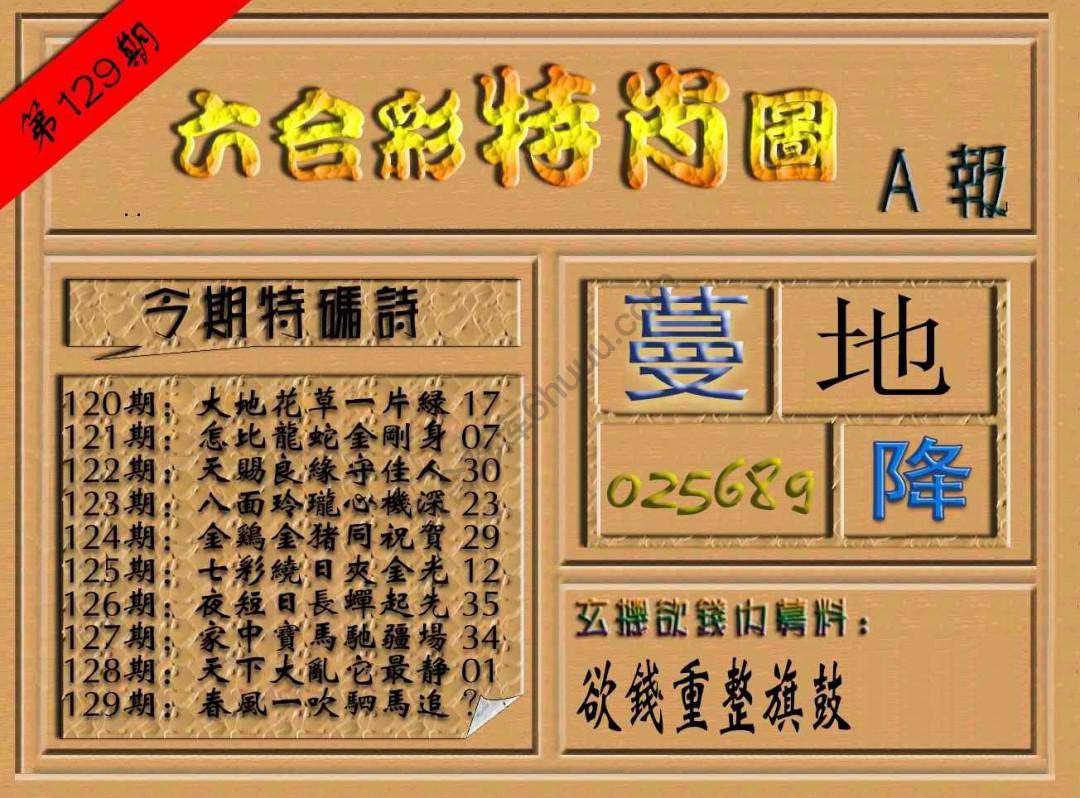 六合彩特肖图