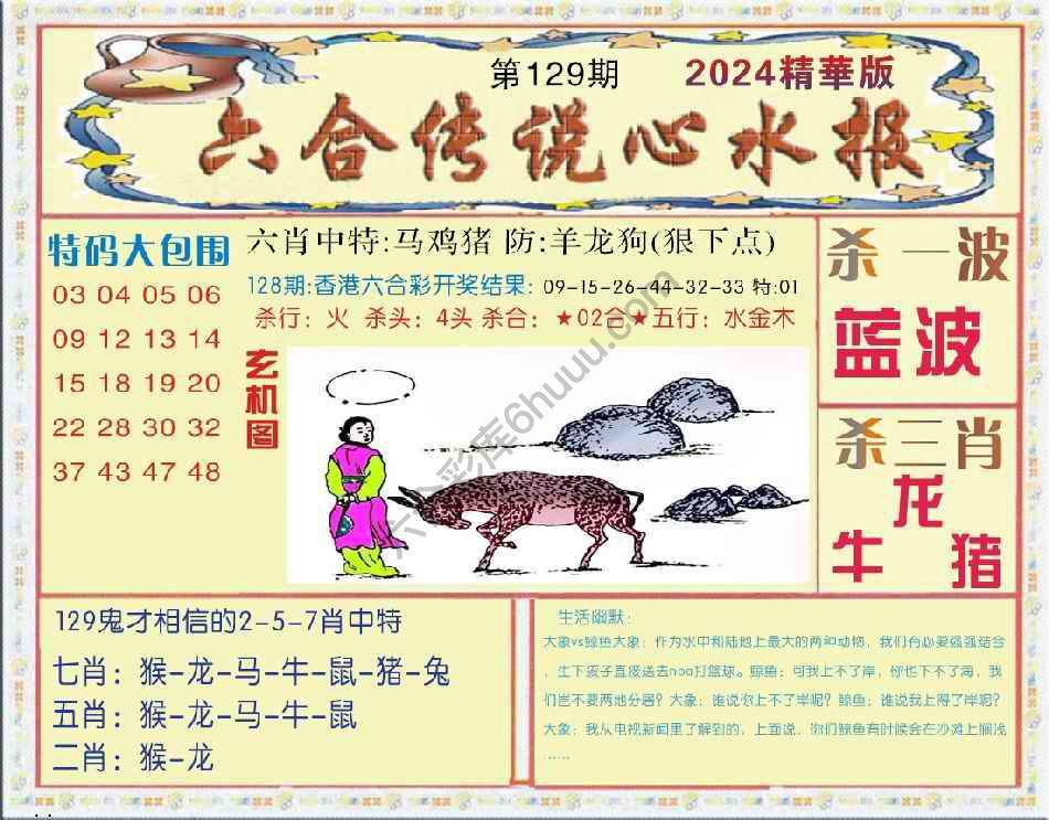 六合传说心水报