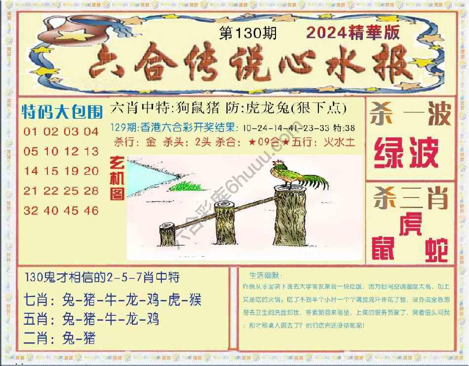 六合传说心水报