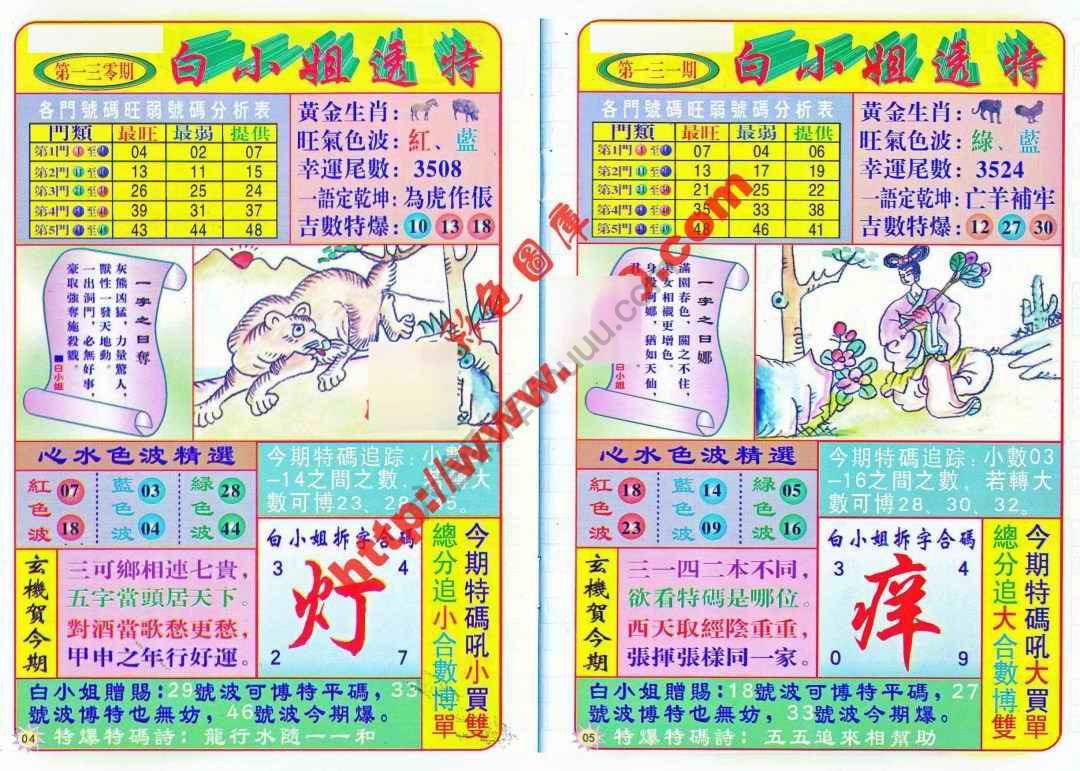 白小姐透特