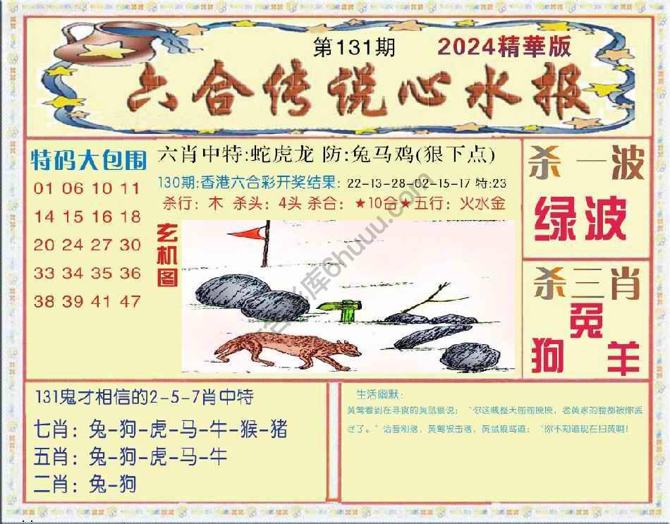 六合传说心水报