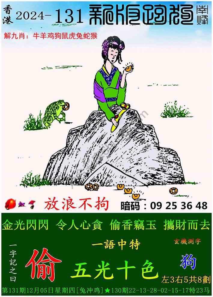 跑狗图（新版）