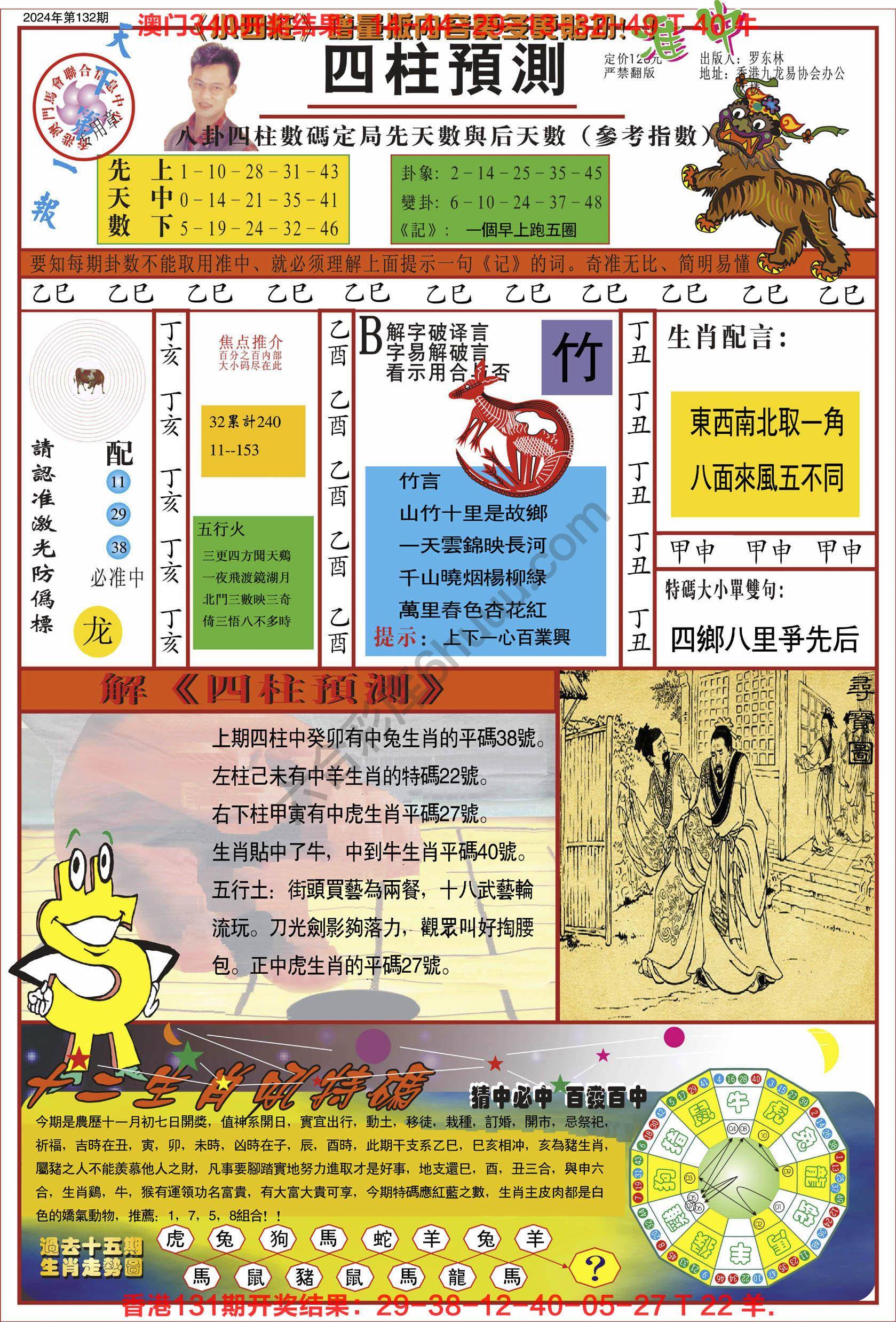 四柱预测