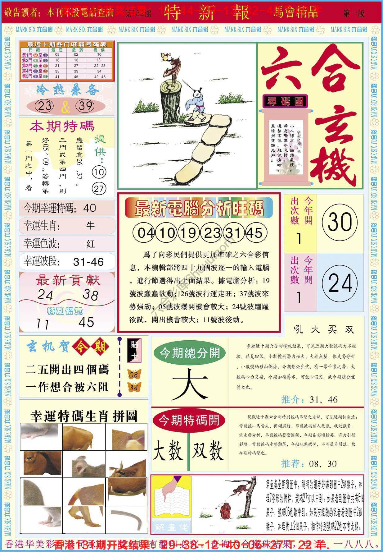 特新报