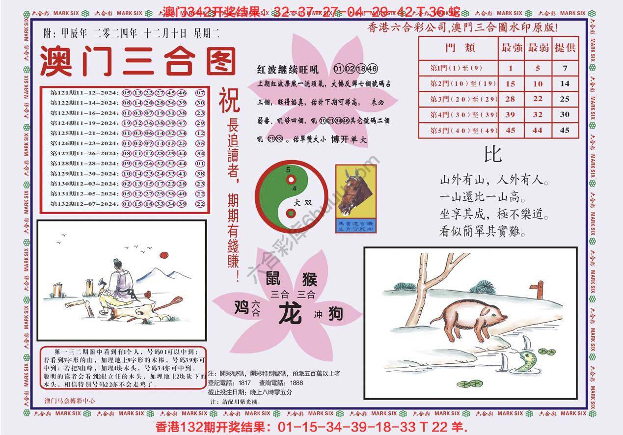 澳门三合图