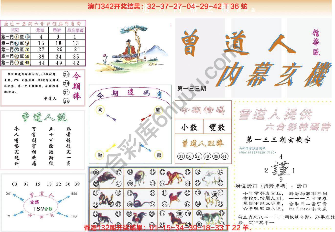 曾道人内幕玄机(精华版)