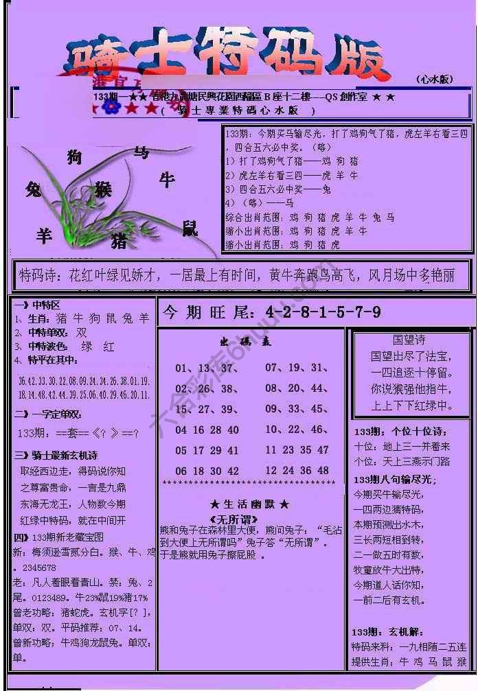 另类骑士特码版