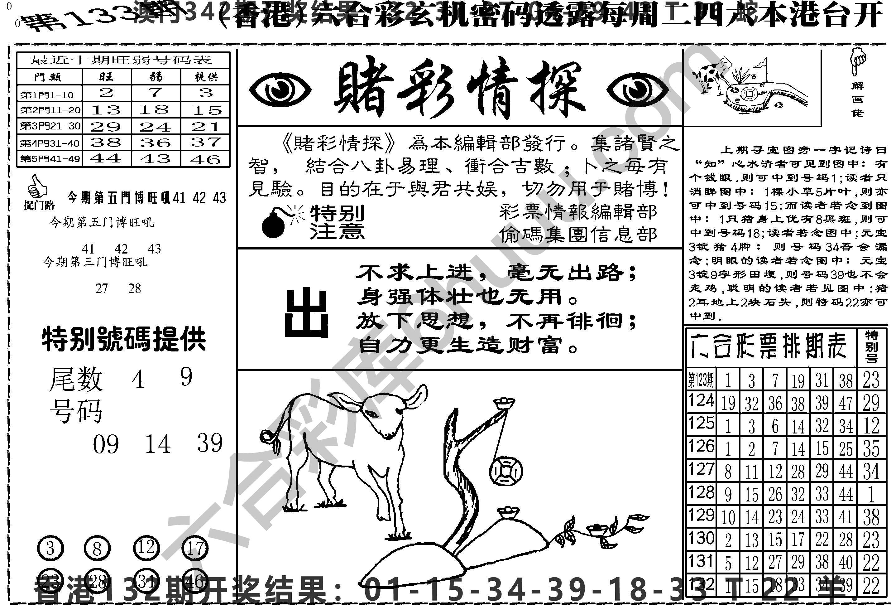 赌彩情探