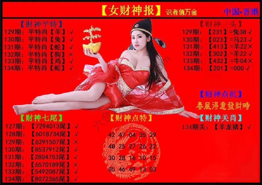 女财神报