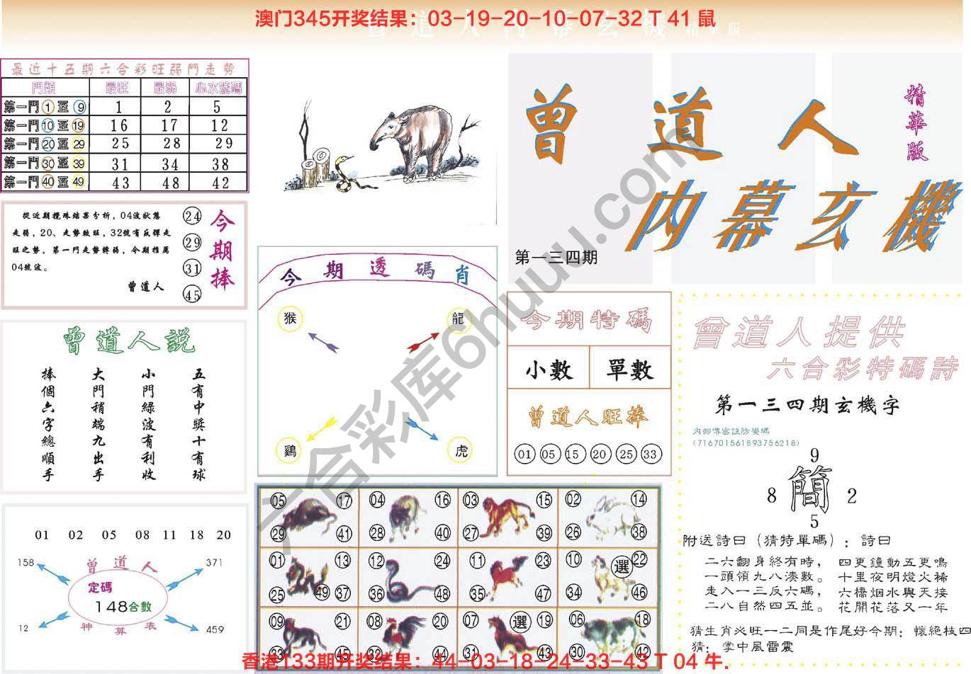 曾道人内幕玄机(精华版)