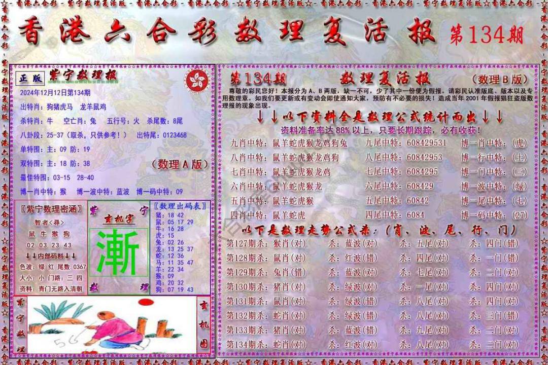 数理复活报