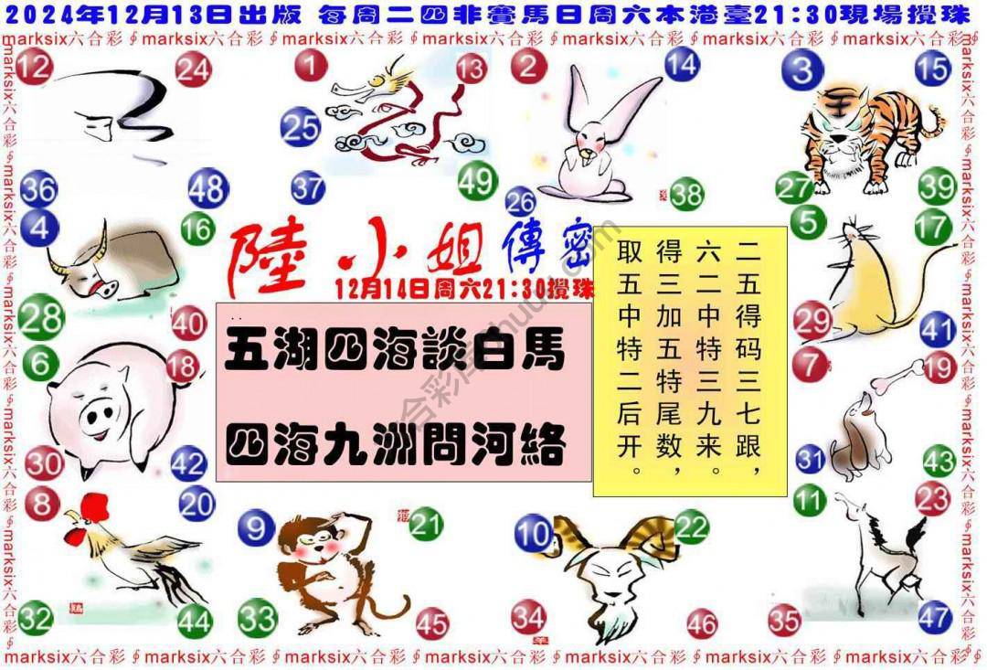 陆小姐传密