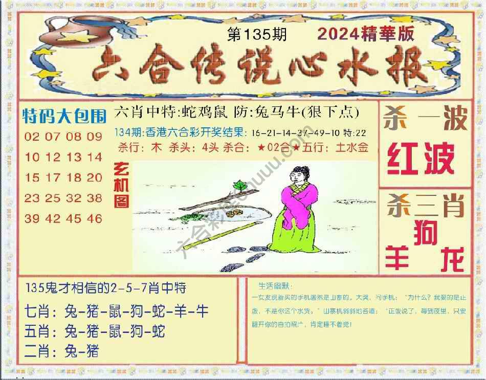 六合传说心水报