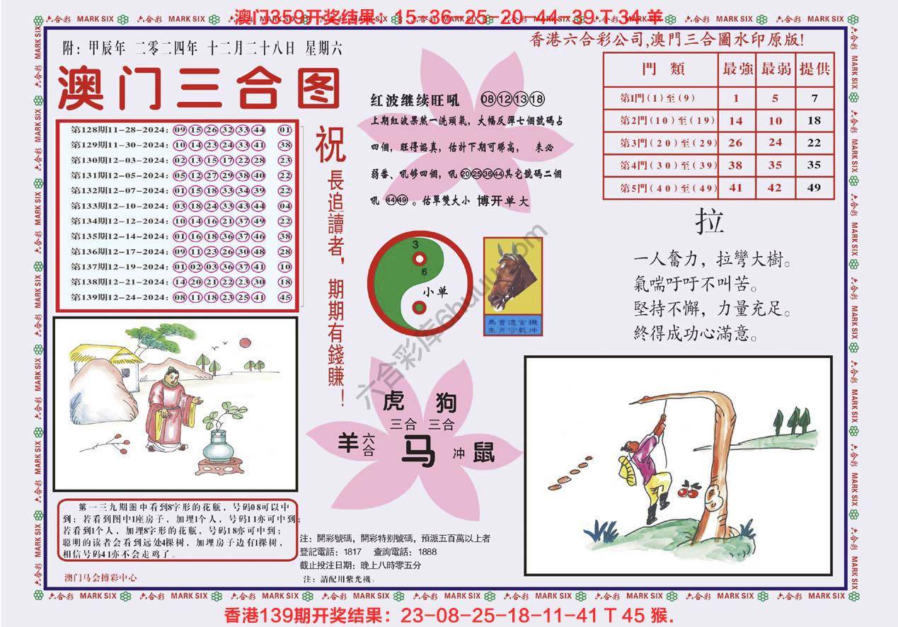 澳门三合图