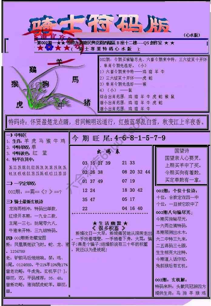 另类骑士特码版
