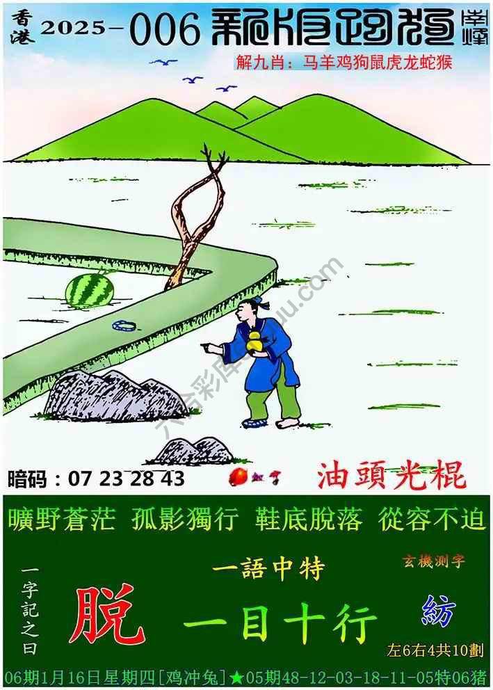跑狗图（新版）