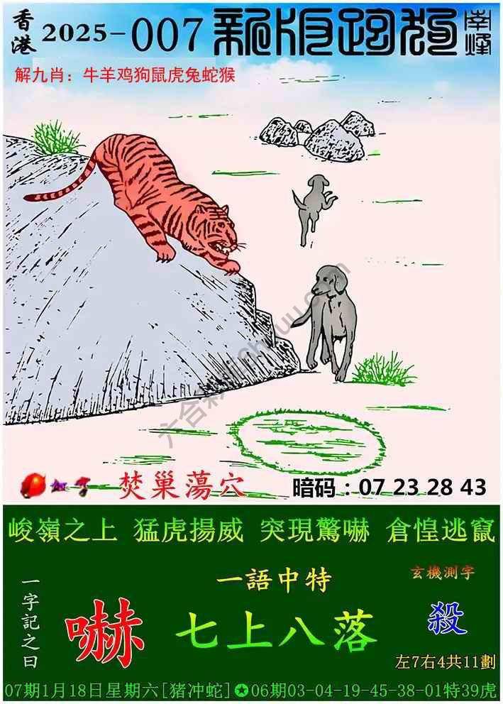 跑狗图（新版）