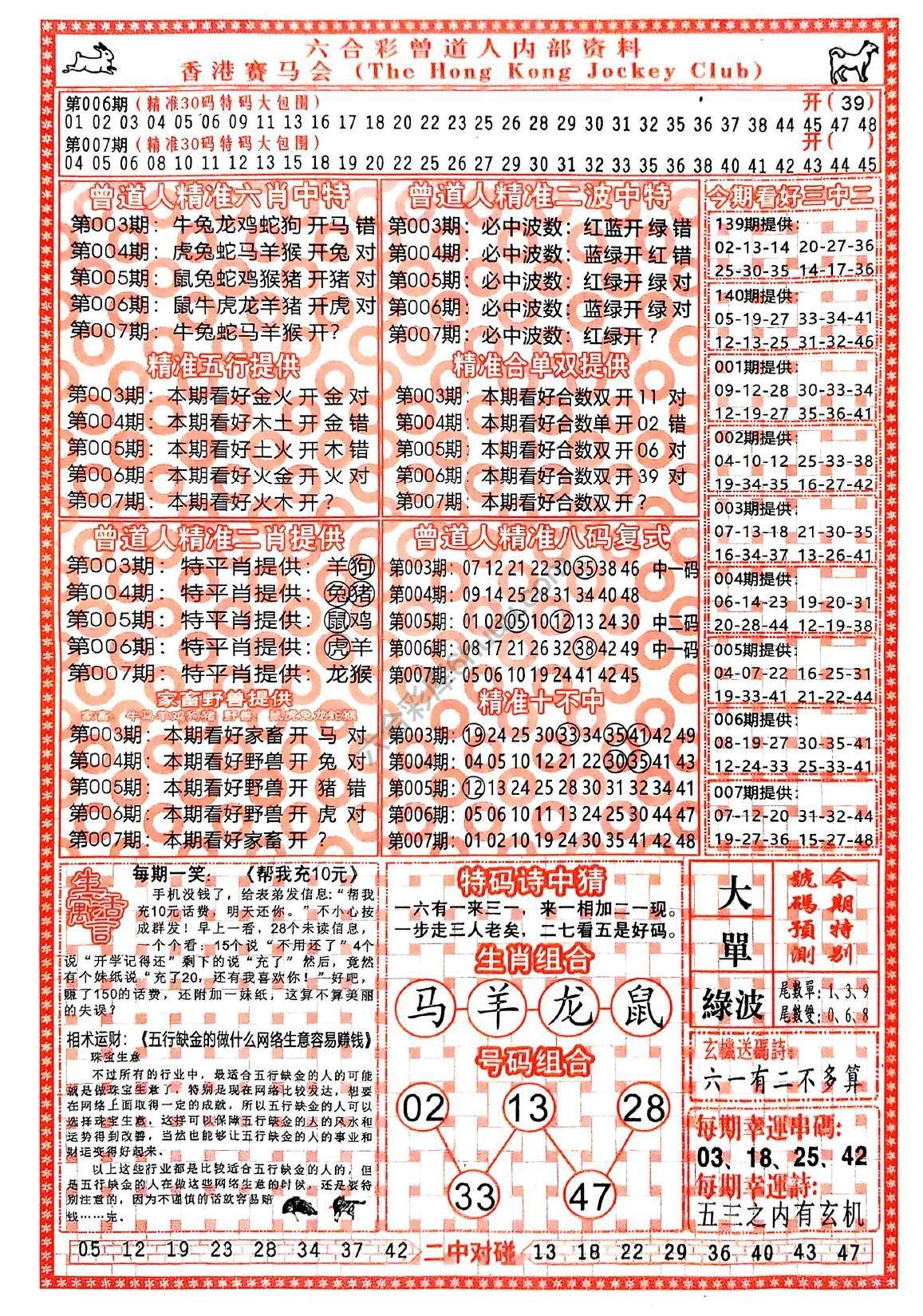 曾道人内部资料
