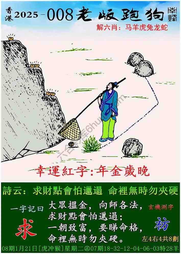 老版跑狗图
