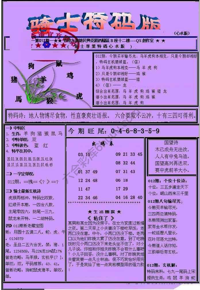 另类骑士特码版