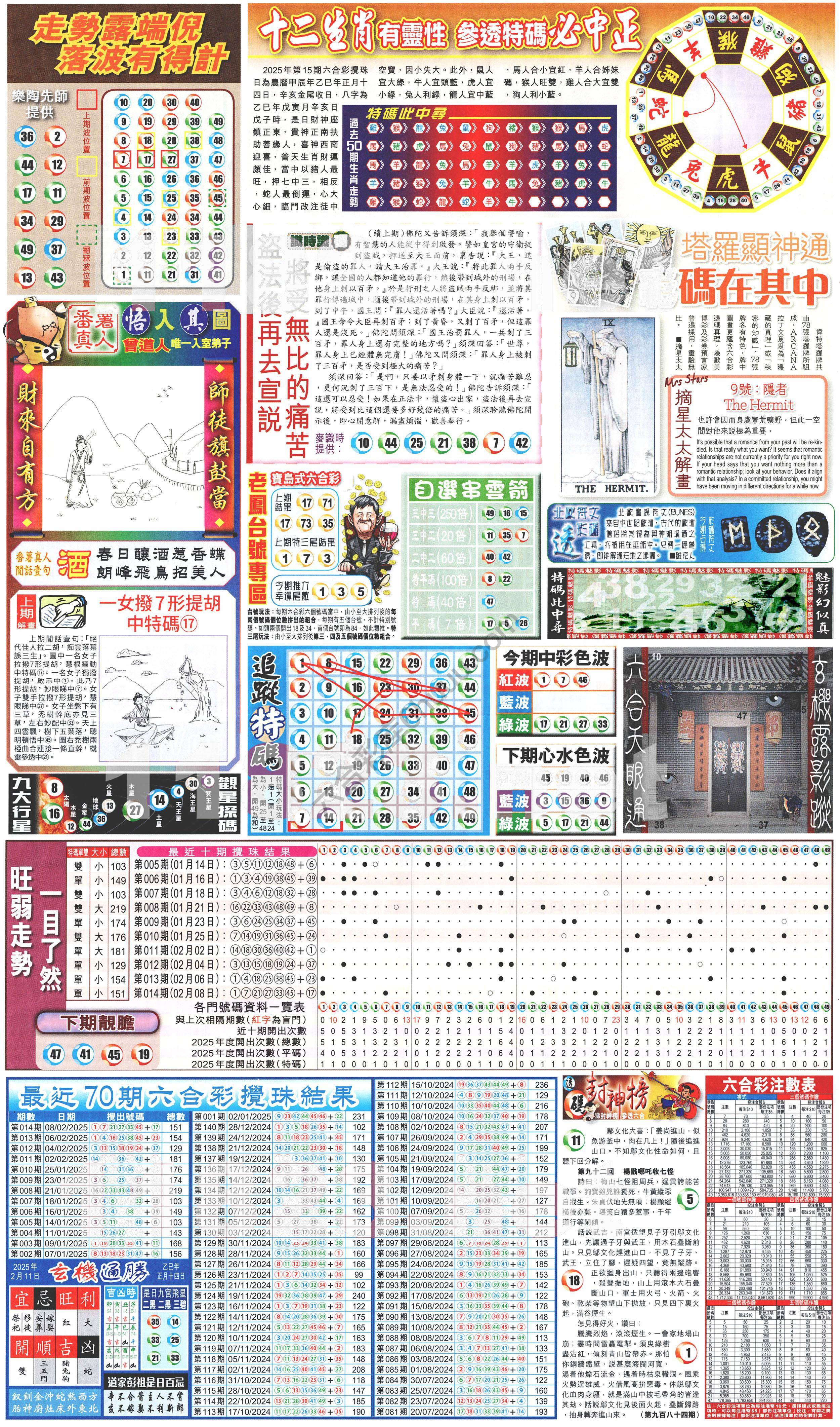 新报六合彩玄机