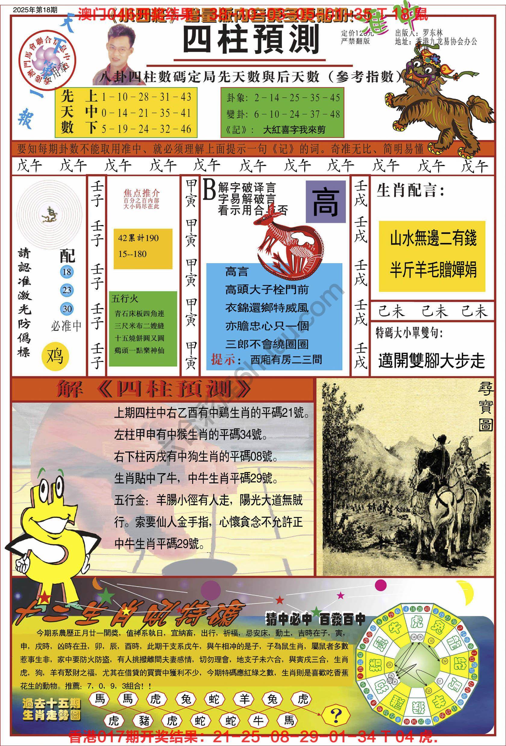 四柱预测