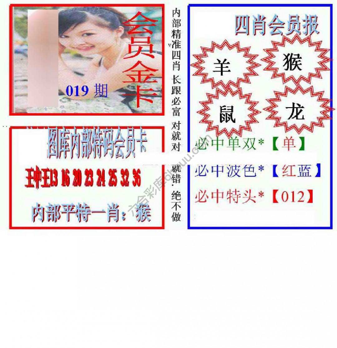 马经四肖会员报