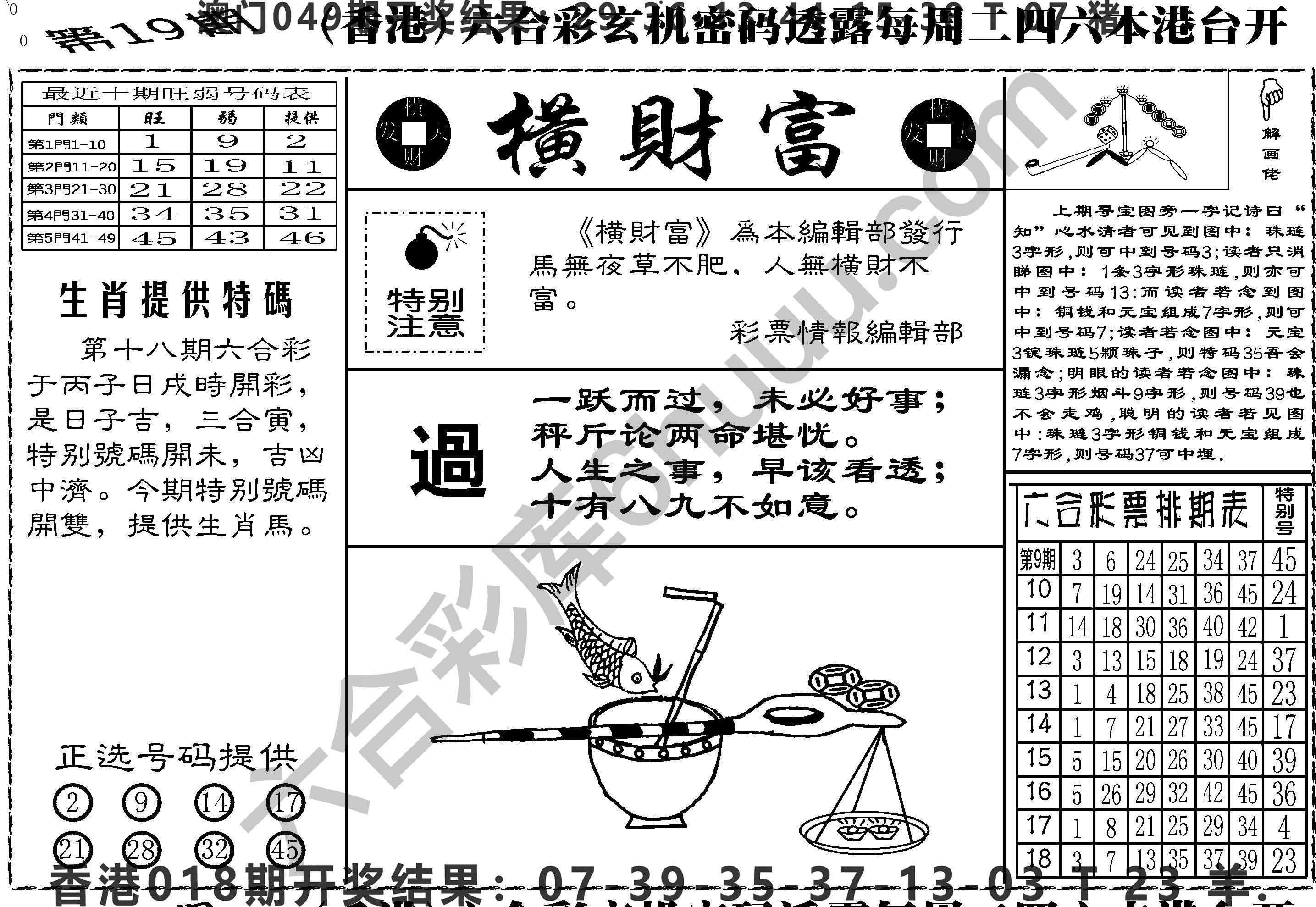 横财富