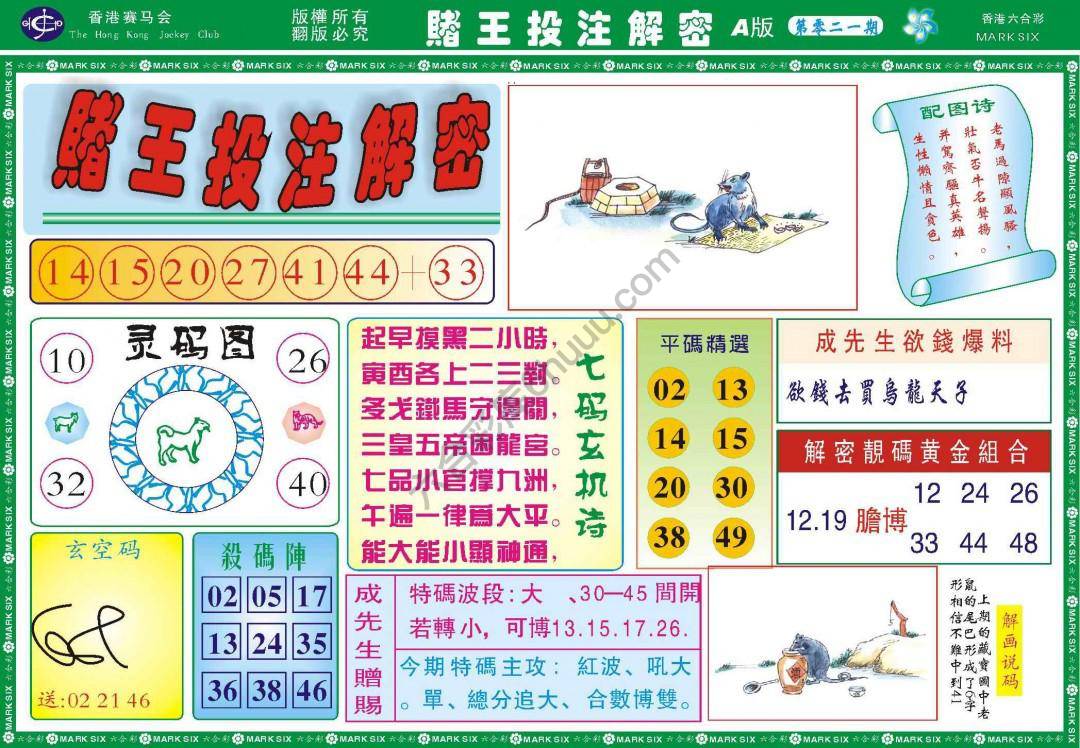 赌王投注解密