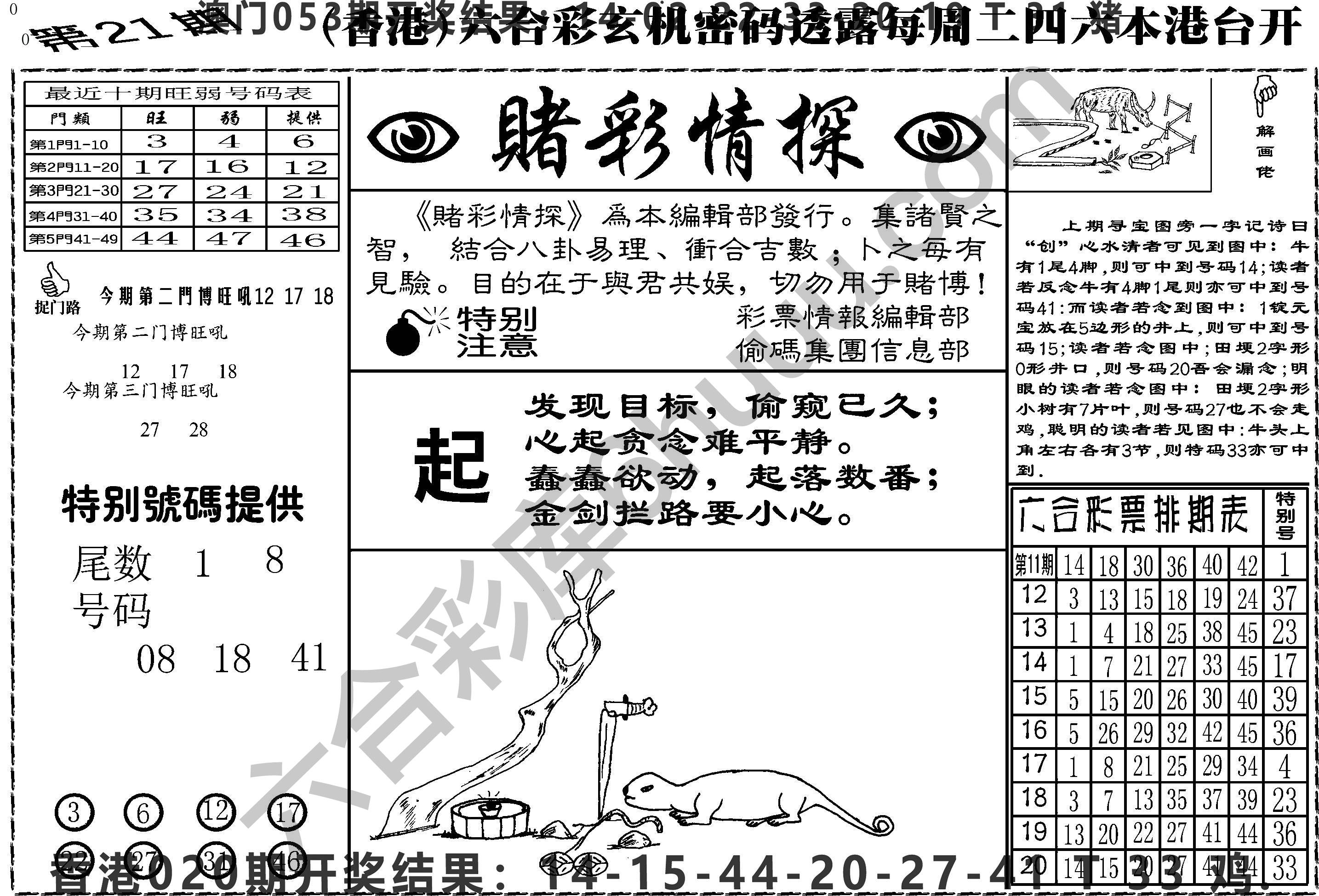赌彩情探
