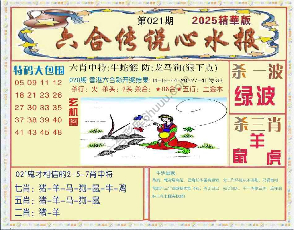 六合传说心水报