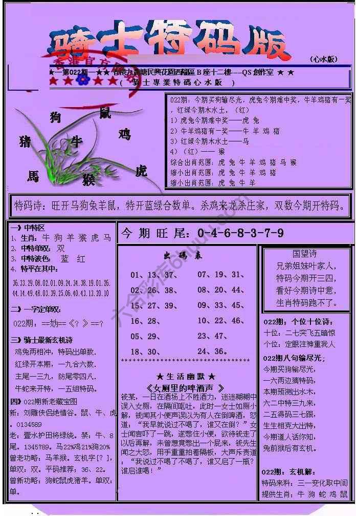 另类骑士特码版