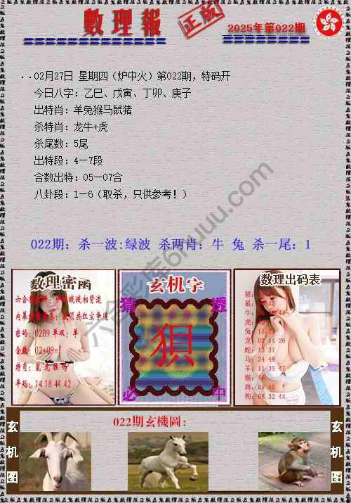数理报