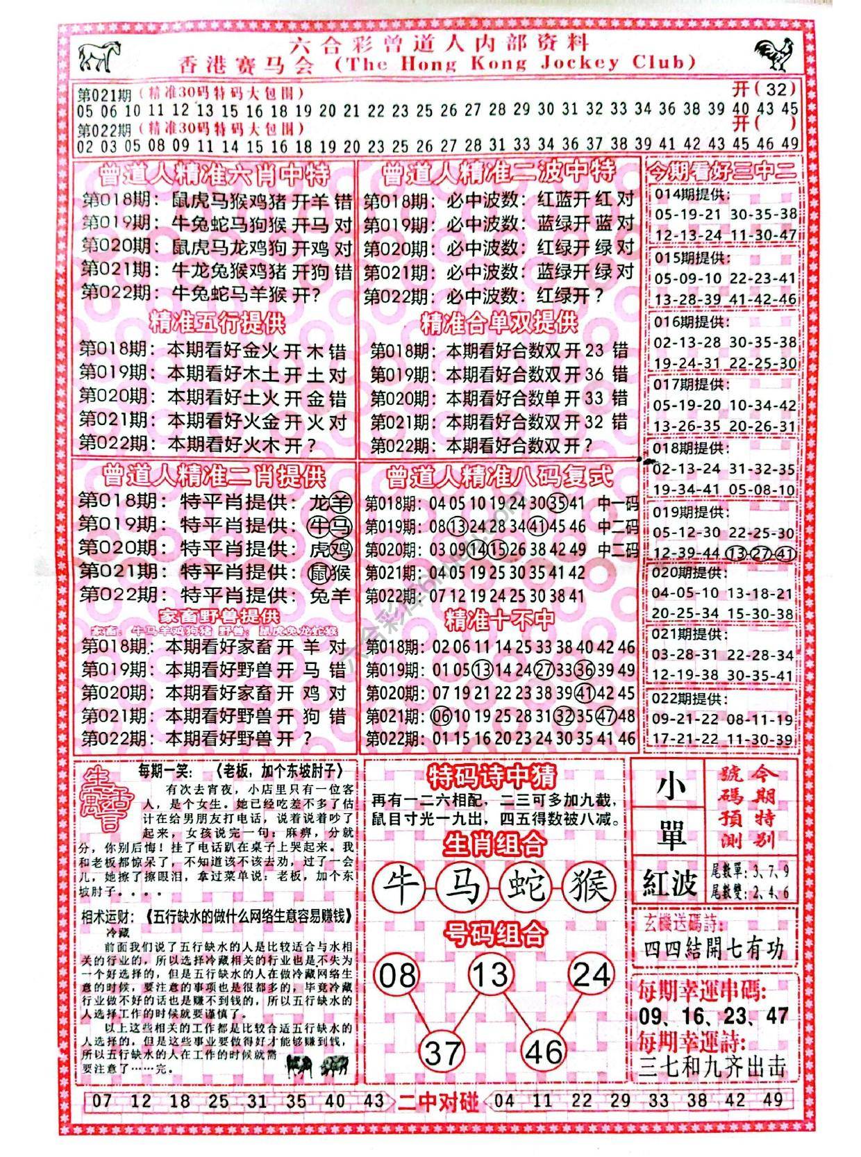 曾道人内部资料