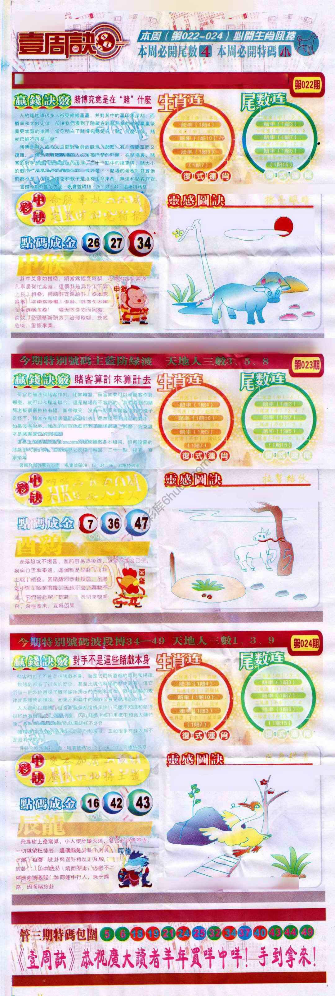 一周决