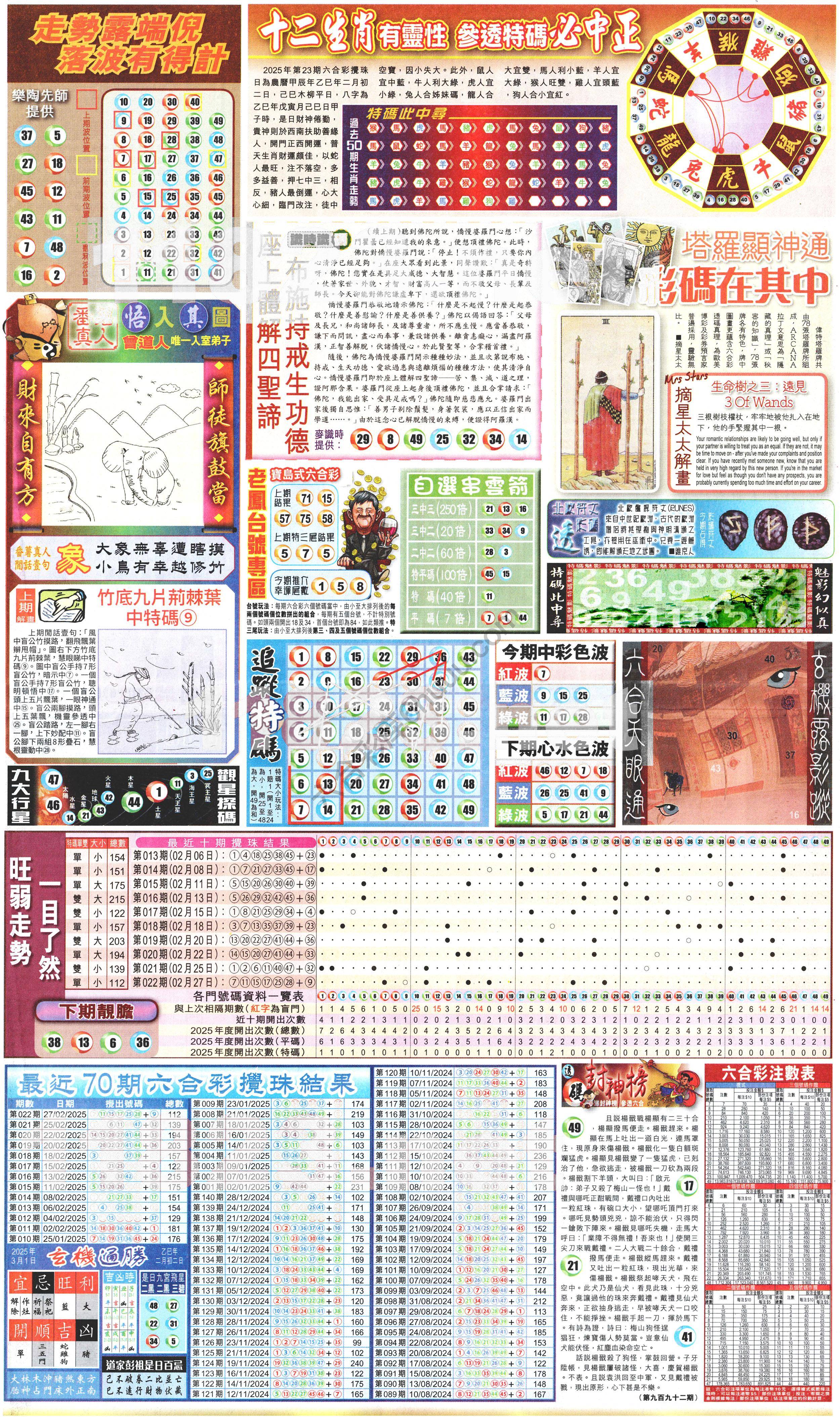 新报六合彩玄机