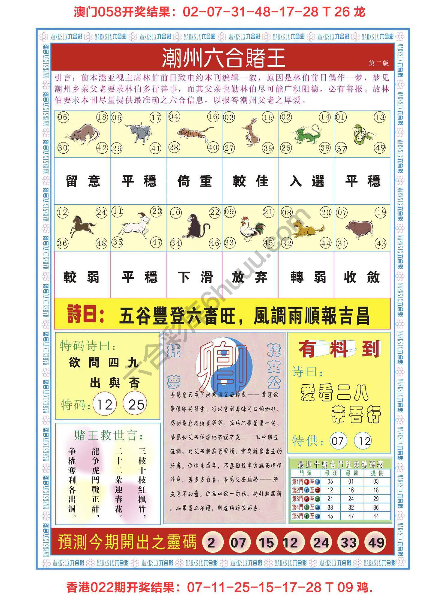 潮州六合赌王