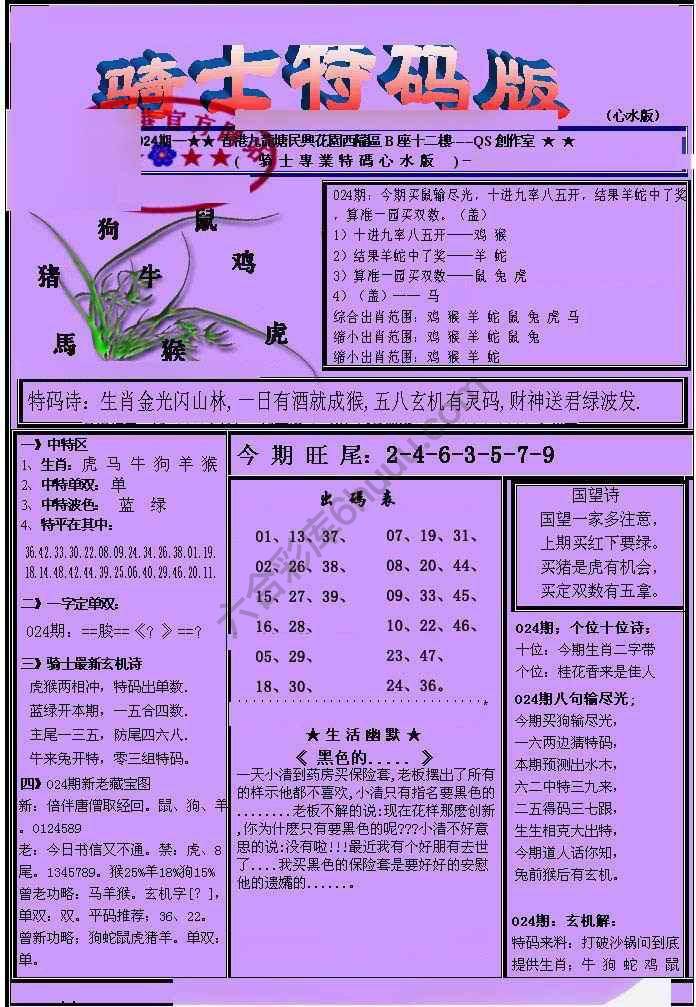 另类骑士特码版