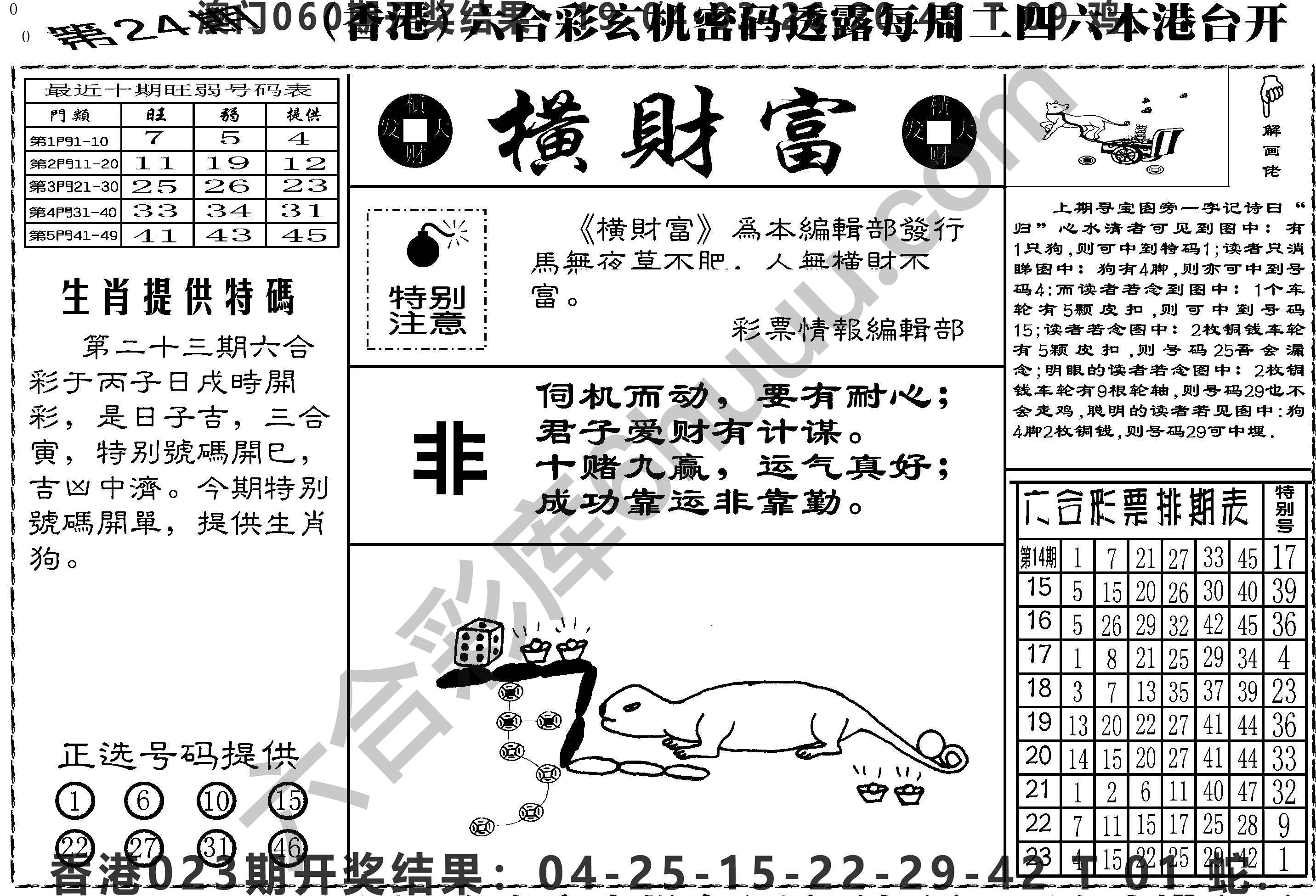 横财富