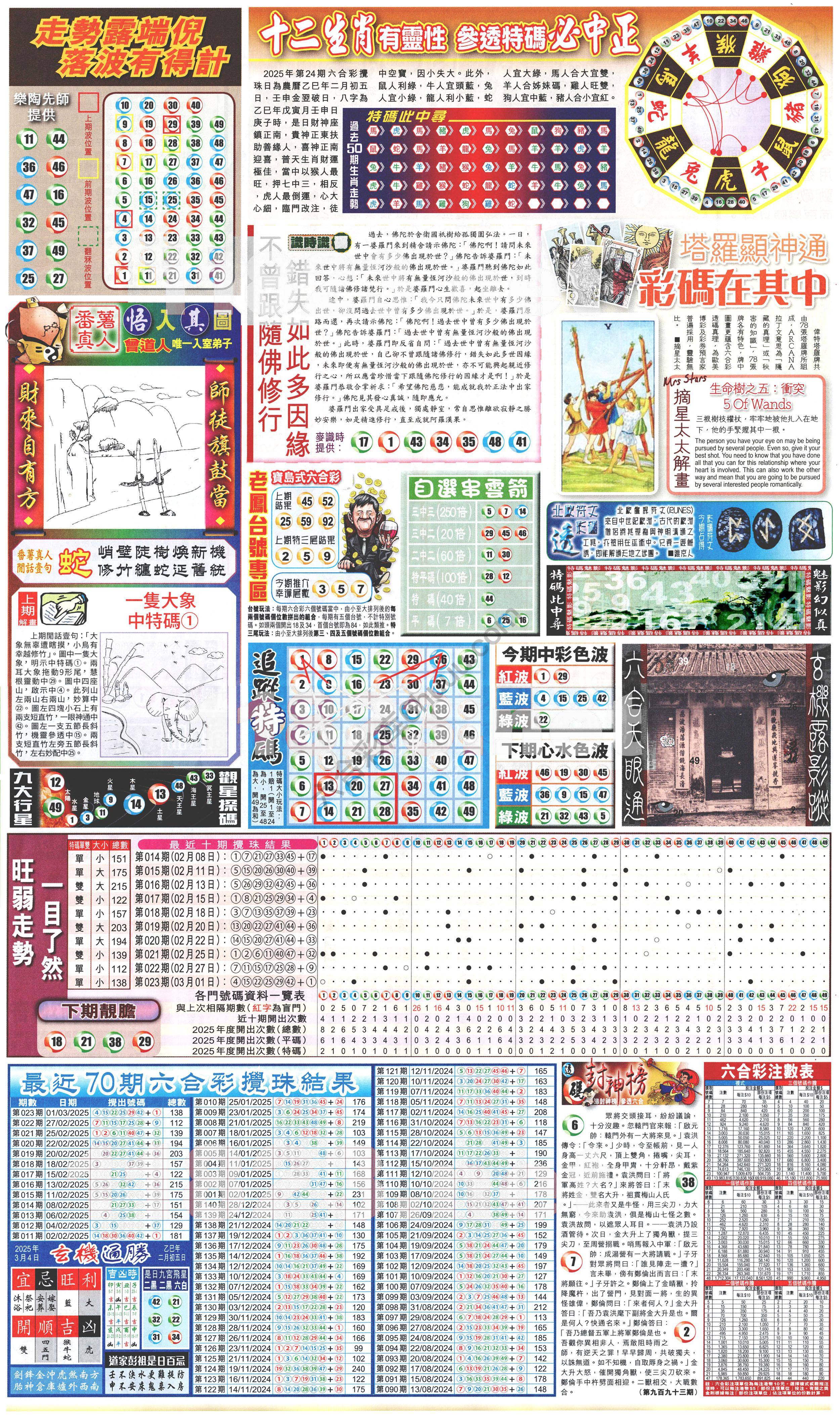 新报六合彩玄机