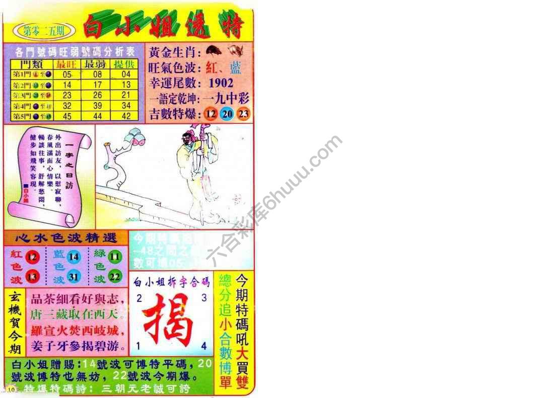 白小姐透特