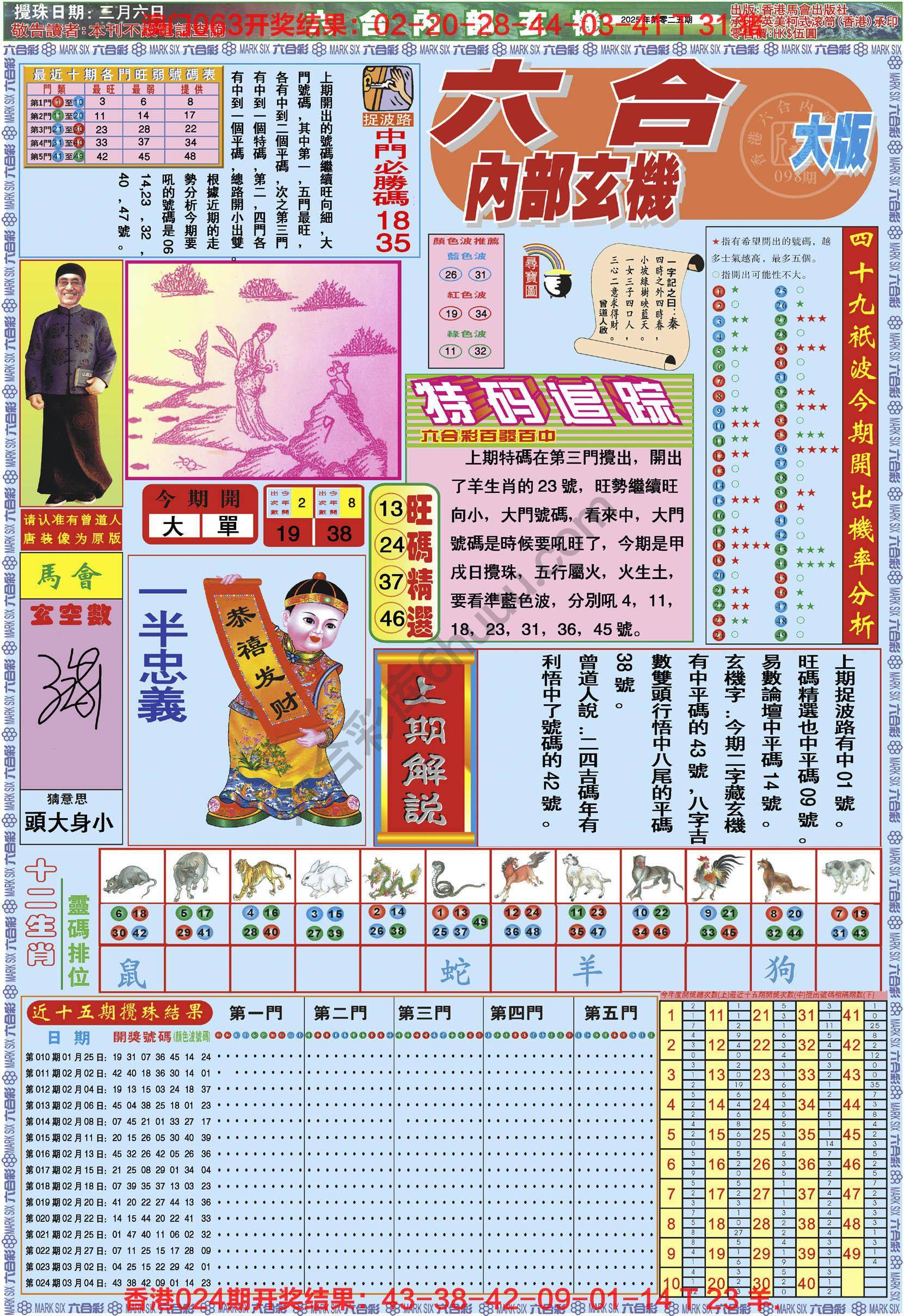 六合内部玄机