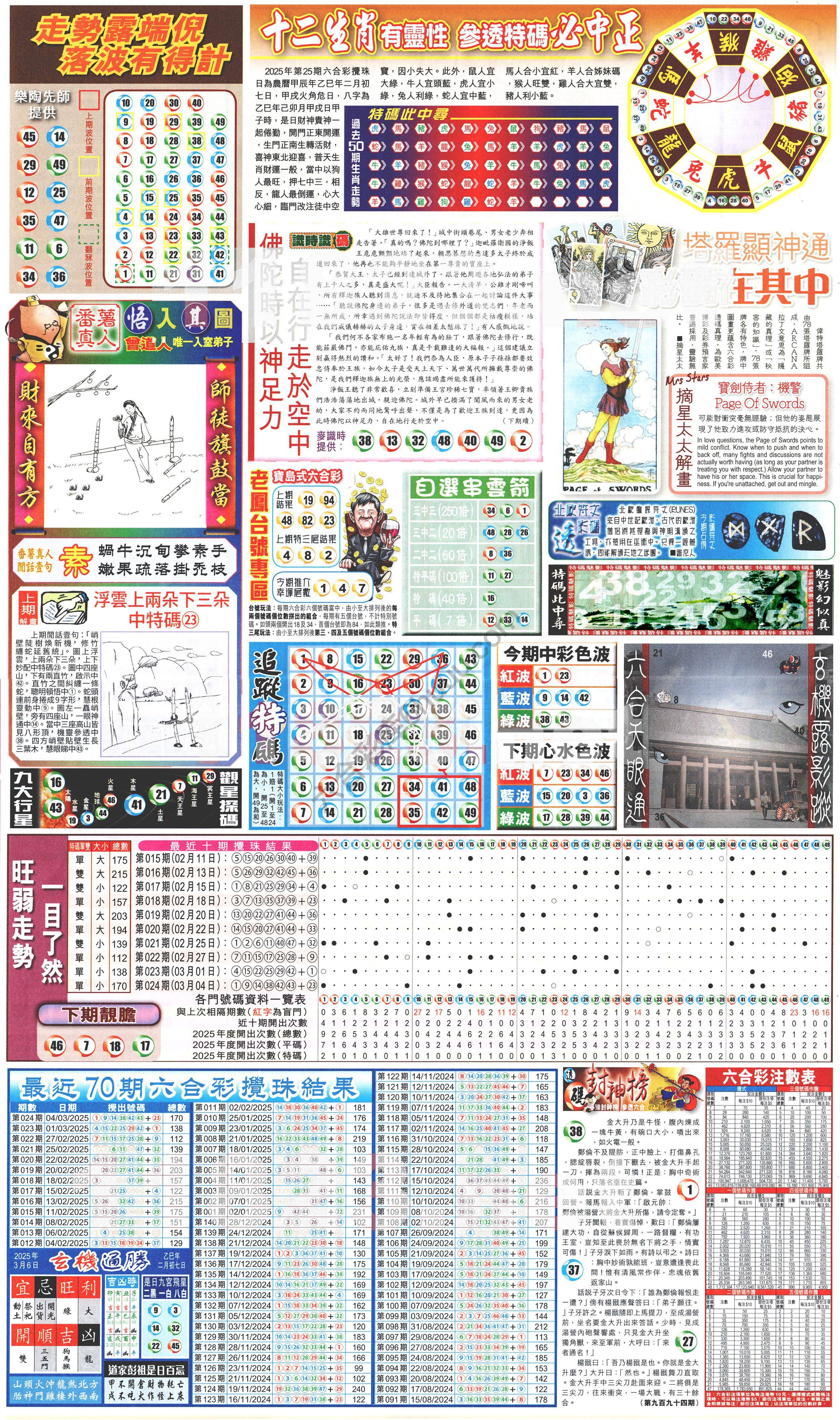 新报六合彩玄机