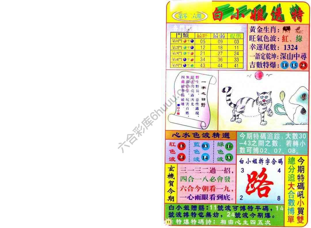 白小姐透特