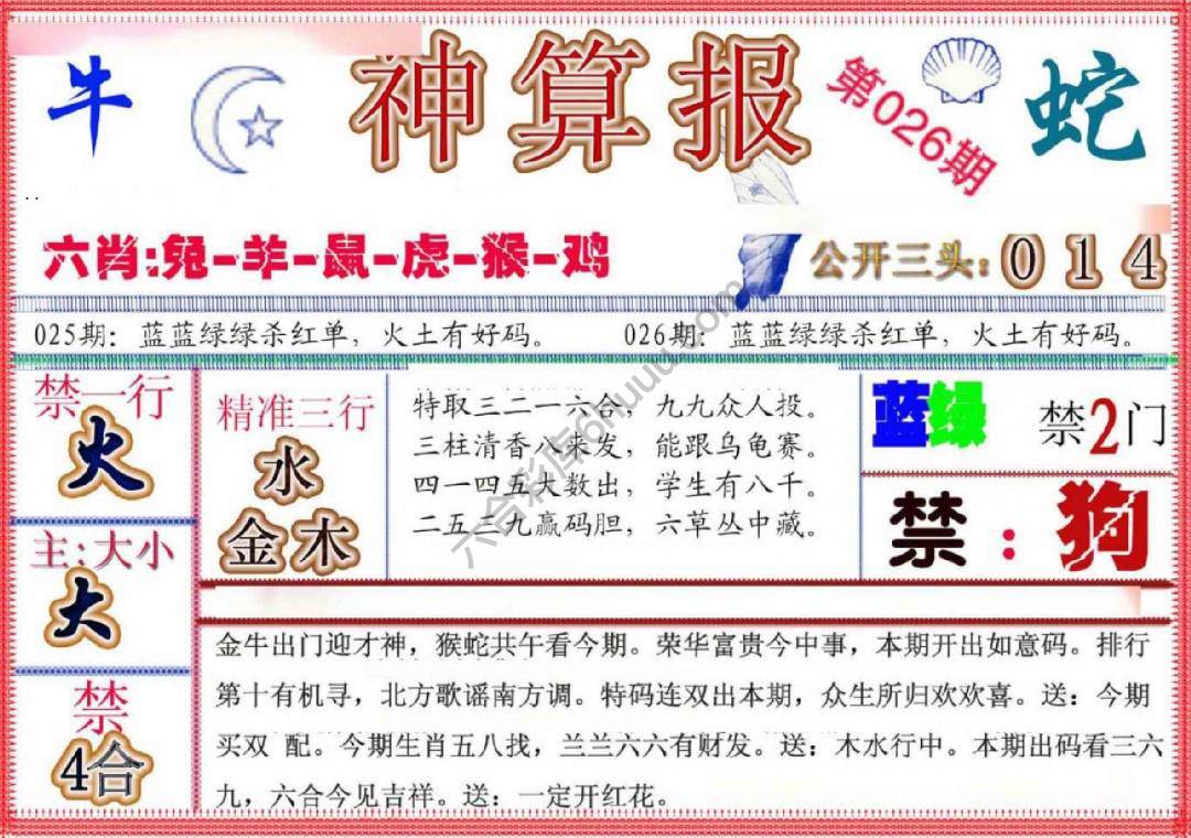 神算报新版