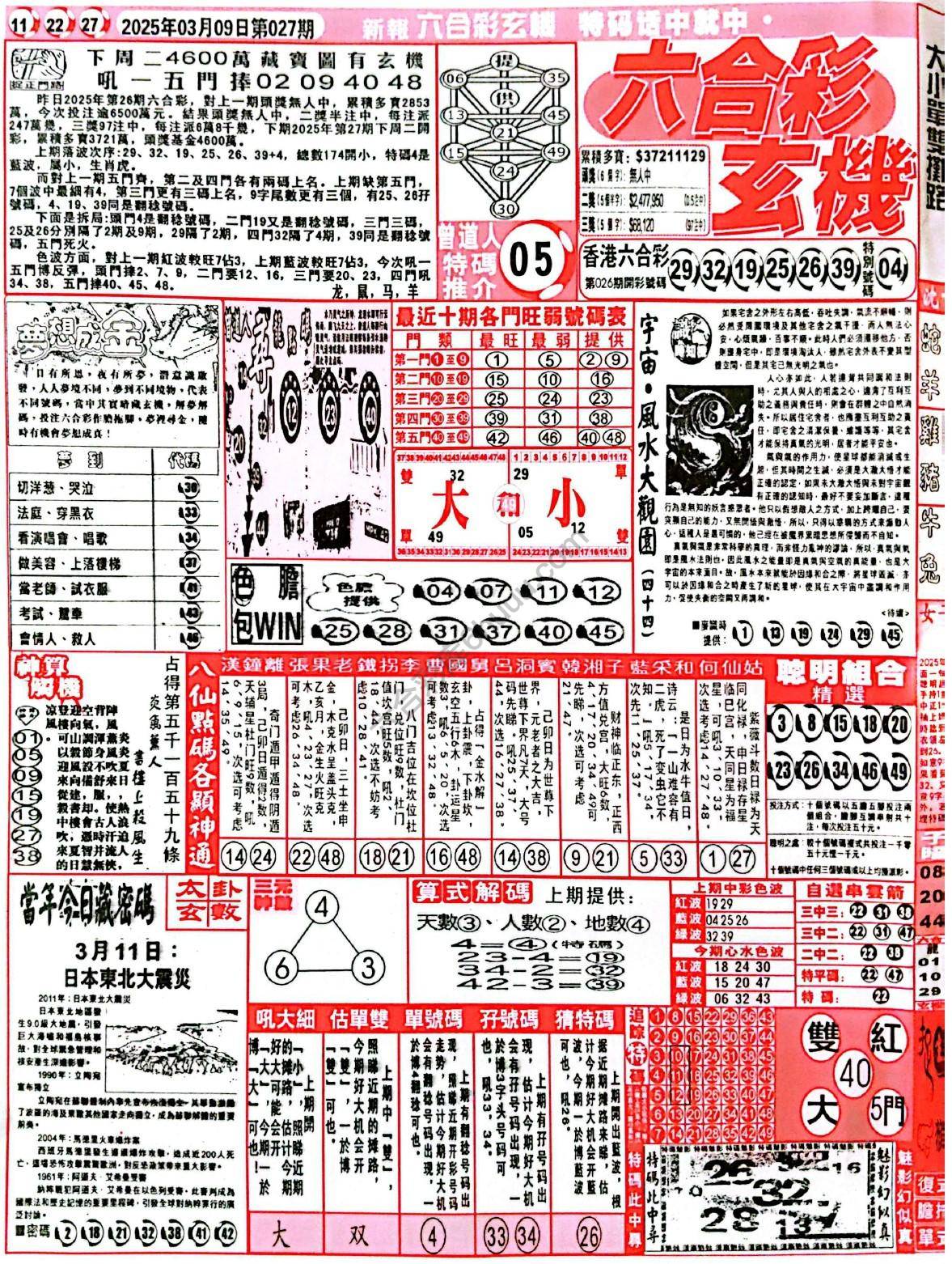 六合彩玄机